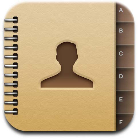 iPhone Phone Contacts Icon