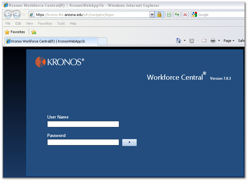 Kronos Workforce Central Icon