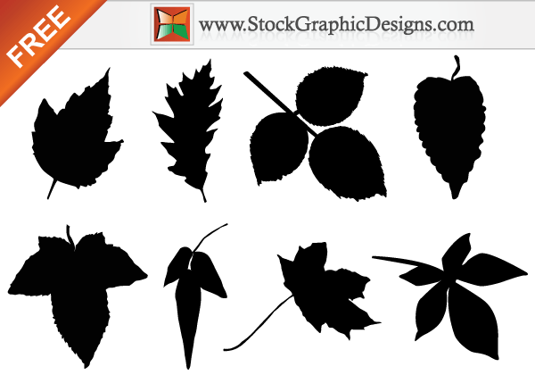 Leaf Silhouette Clip Art Free