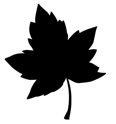 Leaf Silhouette Clip Art Free