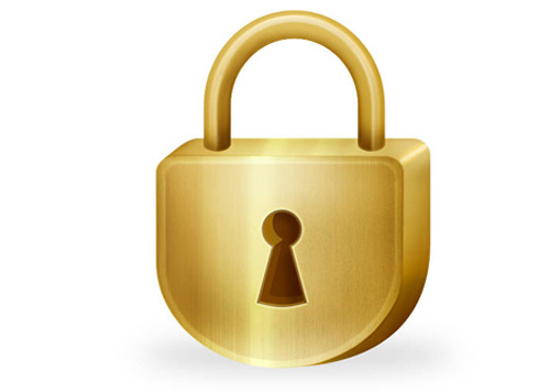 Lock Icon Clip Art