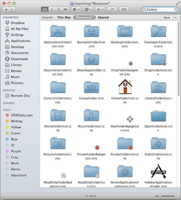 Mac System Icons
