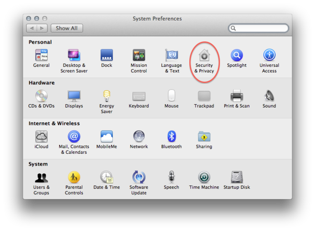 Mac System Preferences