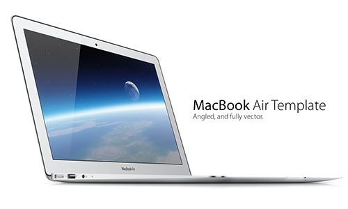 MacBook Air Template