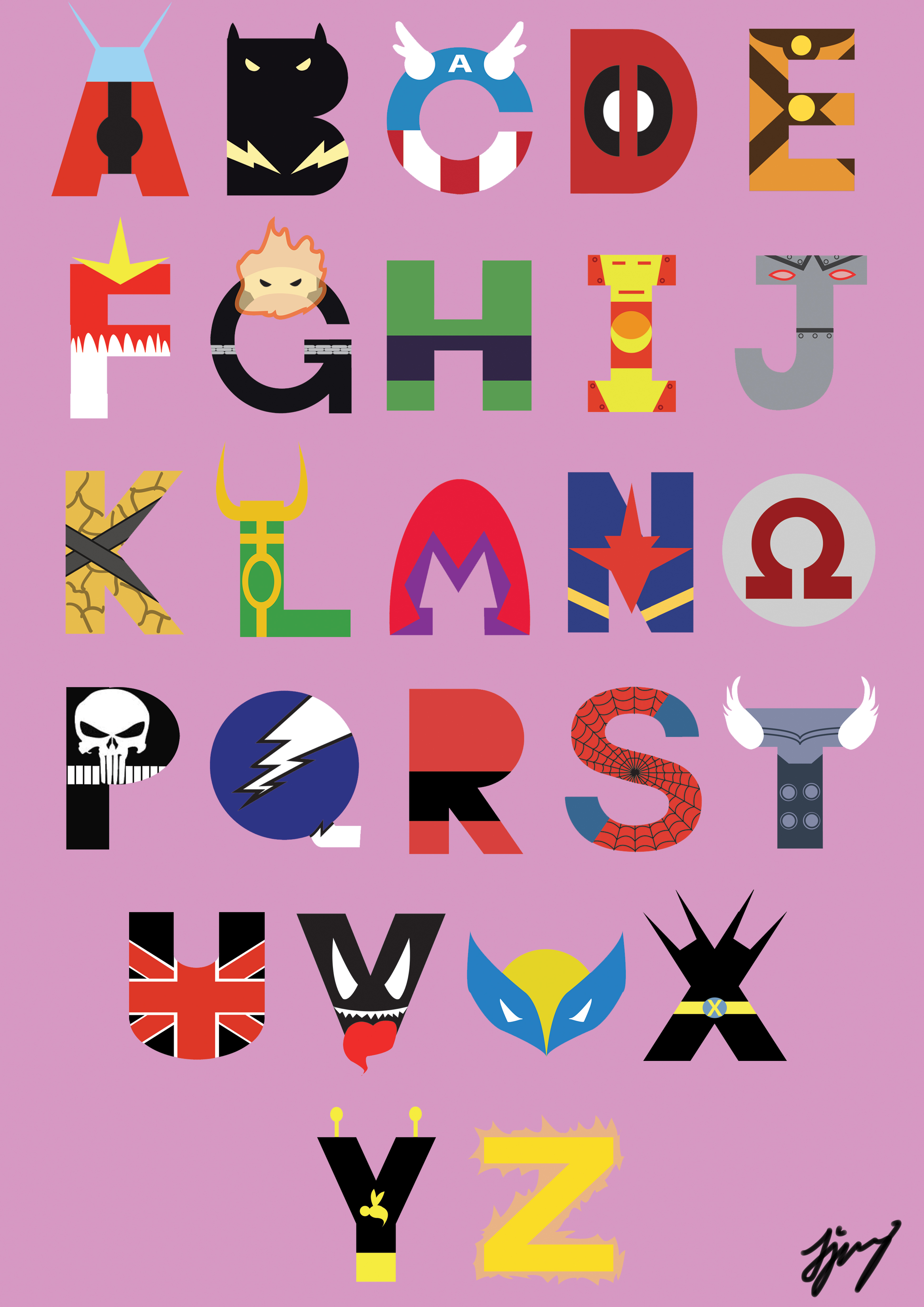 Marvel Super Hero Font Marvel Super Hero Font