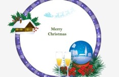 Merry Christmas Circular Merry Christmas Circular