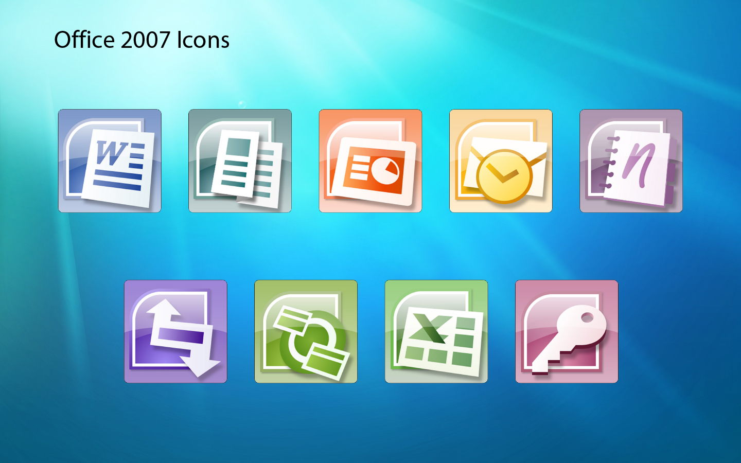 Microsoft Office PowerPoint 2007 Icon