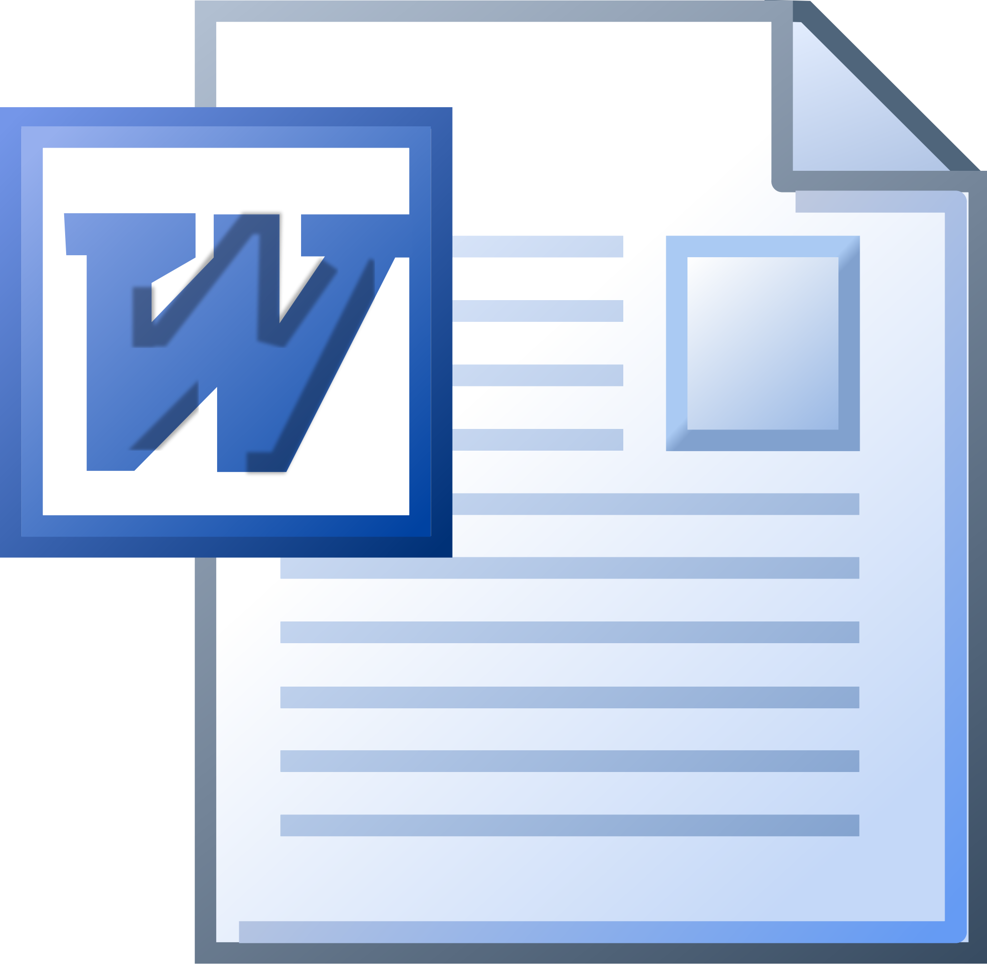 Microsoft Word Document Icon