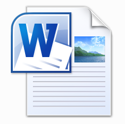 Microsoft Word Document Icon