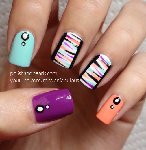 MissJenFABULOUS Easy Nail Art for Beginners