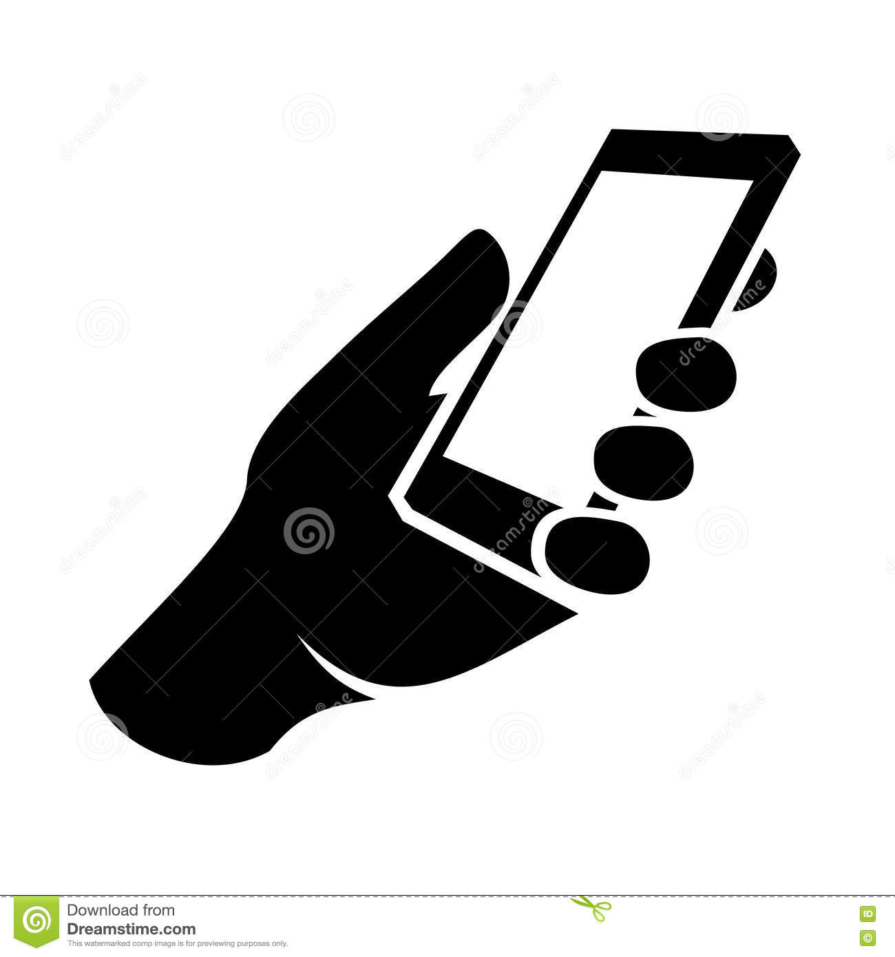 Mobile Phone Icon Vector