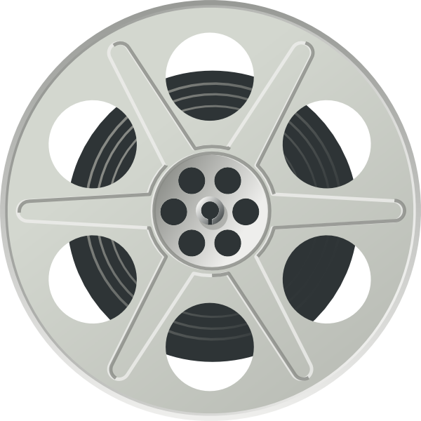 Movie Film Reel Clip Art Free