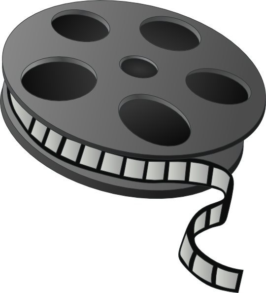 Movie Film Reel Clip Art