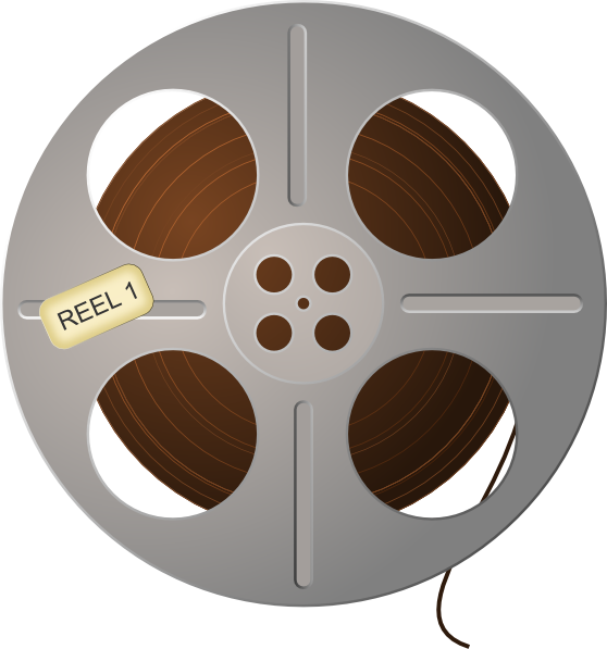 Movie Film Reel Clip Art