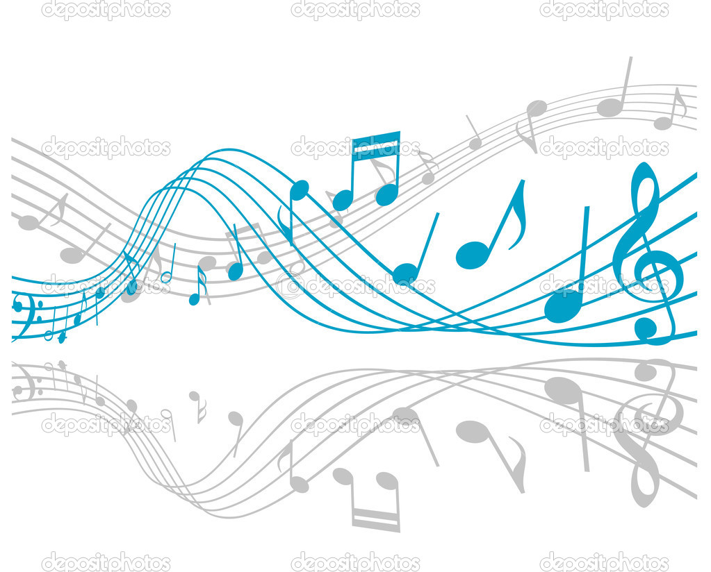 Music Note Vector Background Designs
