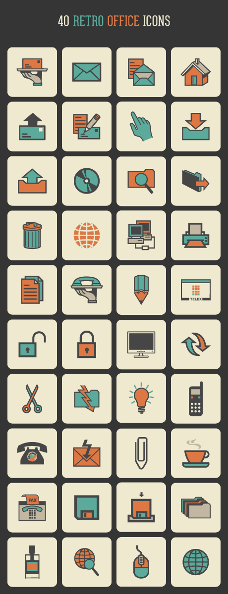 Office Icon Vector Free