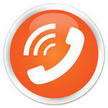 Orange Phone Icon