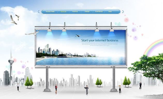 Outdoor Advertising Template