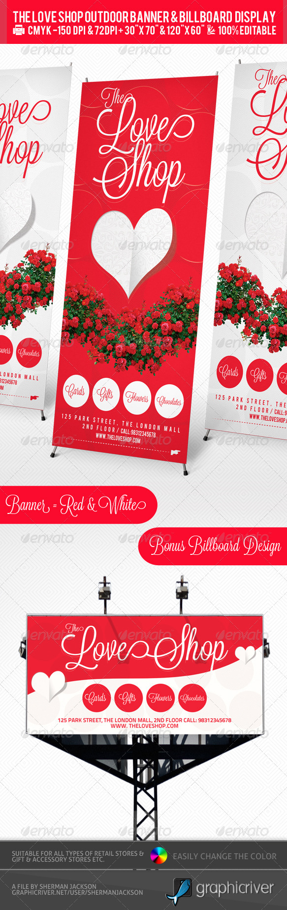 Outdoor Billboard Design Template