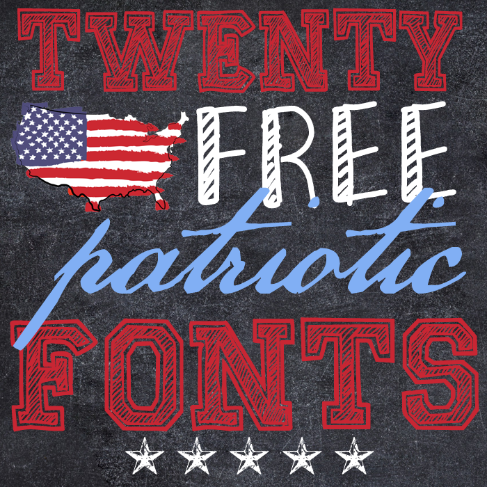 Patriotic Font Free Downloads