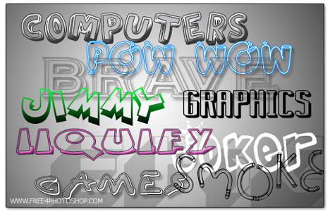 Photoshop Fonts Free Download