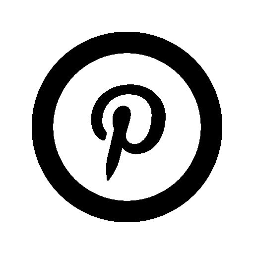 Pinterest Circle Icon