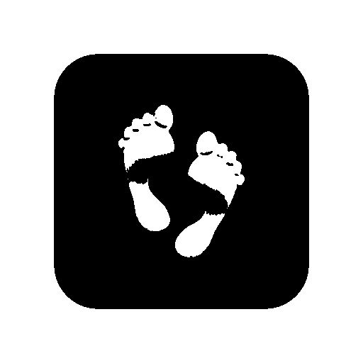 Pinterest Icon Black