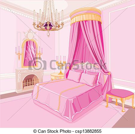 Princess Clip Art Bedroom