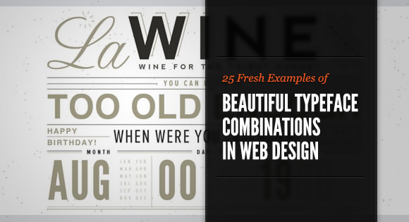 Print Good Font Combinations