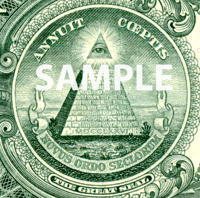 Pyramid On Dollar Bill