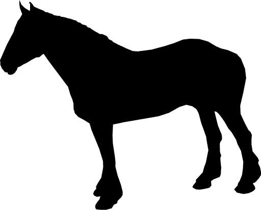 Quarter Horse Stencil