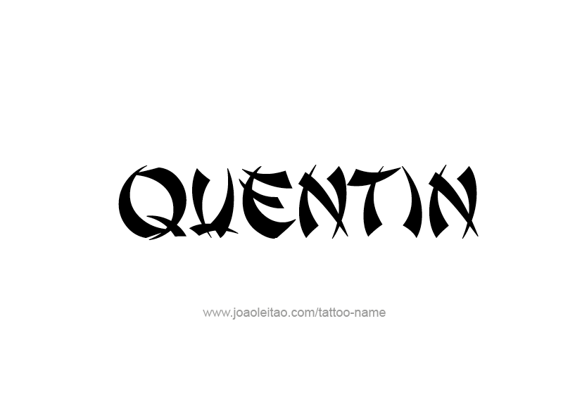 Quentin Name Tattoos Quentin Name Tattoos