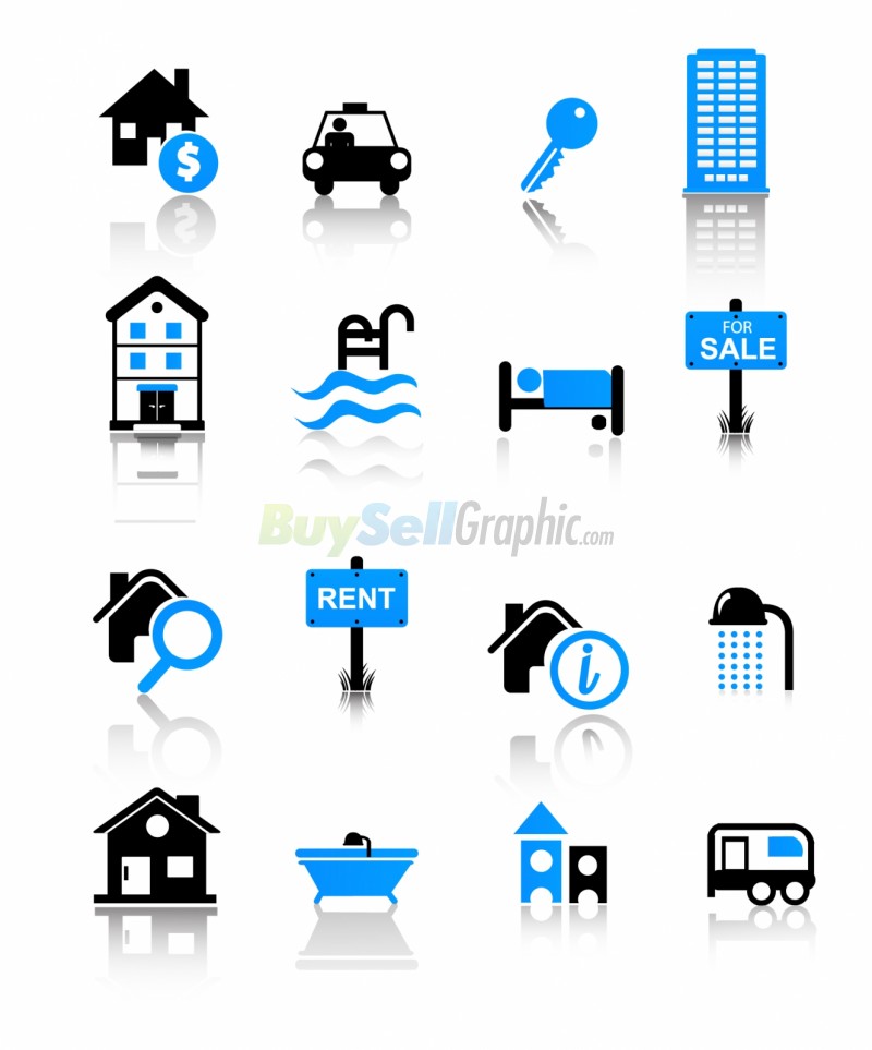 Real Estate Icons Free