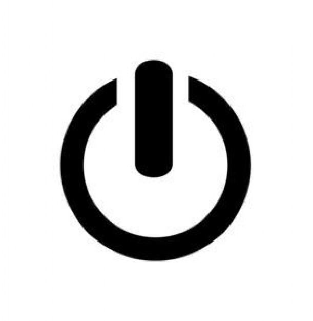 Reset Power Button Icon