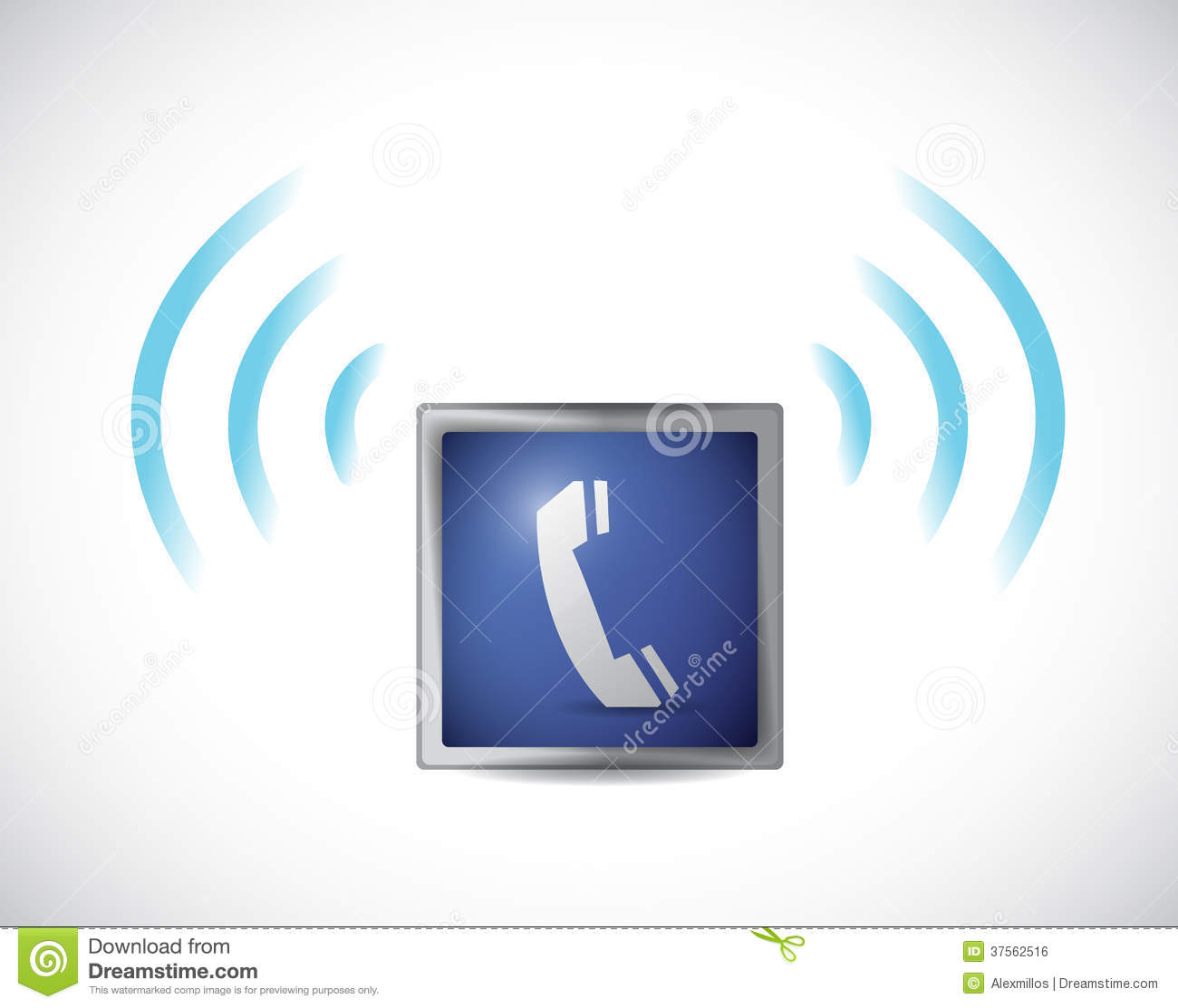 Ringing Phone Icon