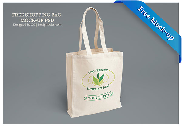 Shopping Bag PSD Mockup Free