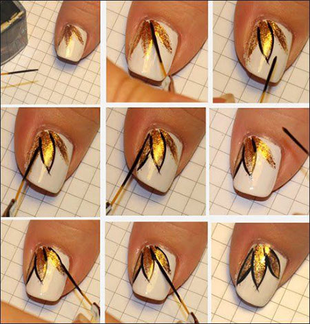 Simple Nail Art Step by Step