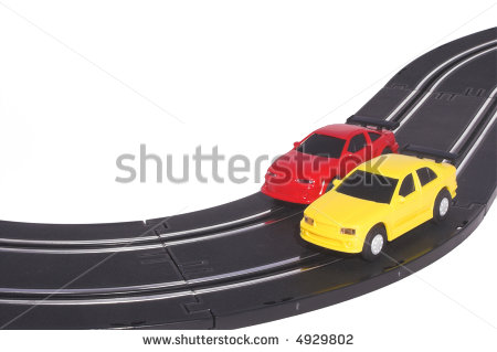 Slot Car Clip Art