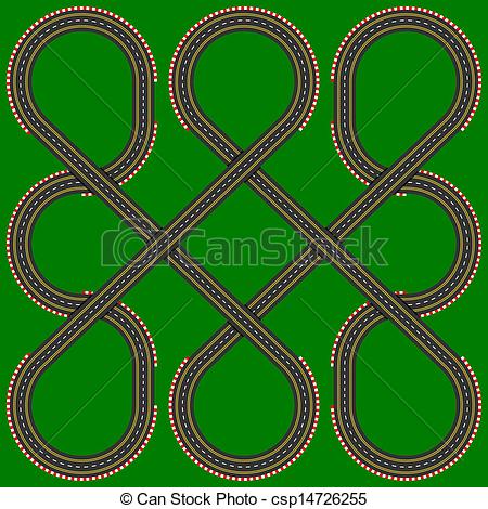 Slot Car Race Track Clip Art Slot Car Race Track Clip Art