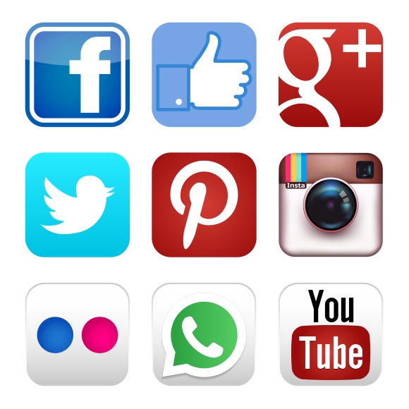 Social Media Icons Vector