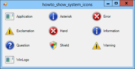 Standard System Icon