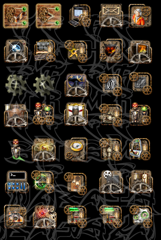 Steampunk Windows Icons