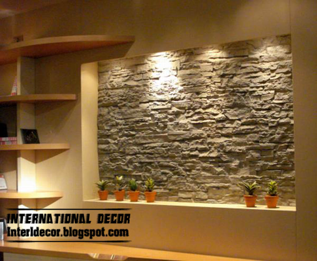 Stone Wall Tile Designs Ideas