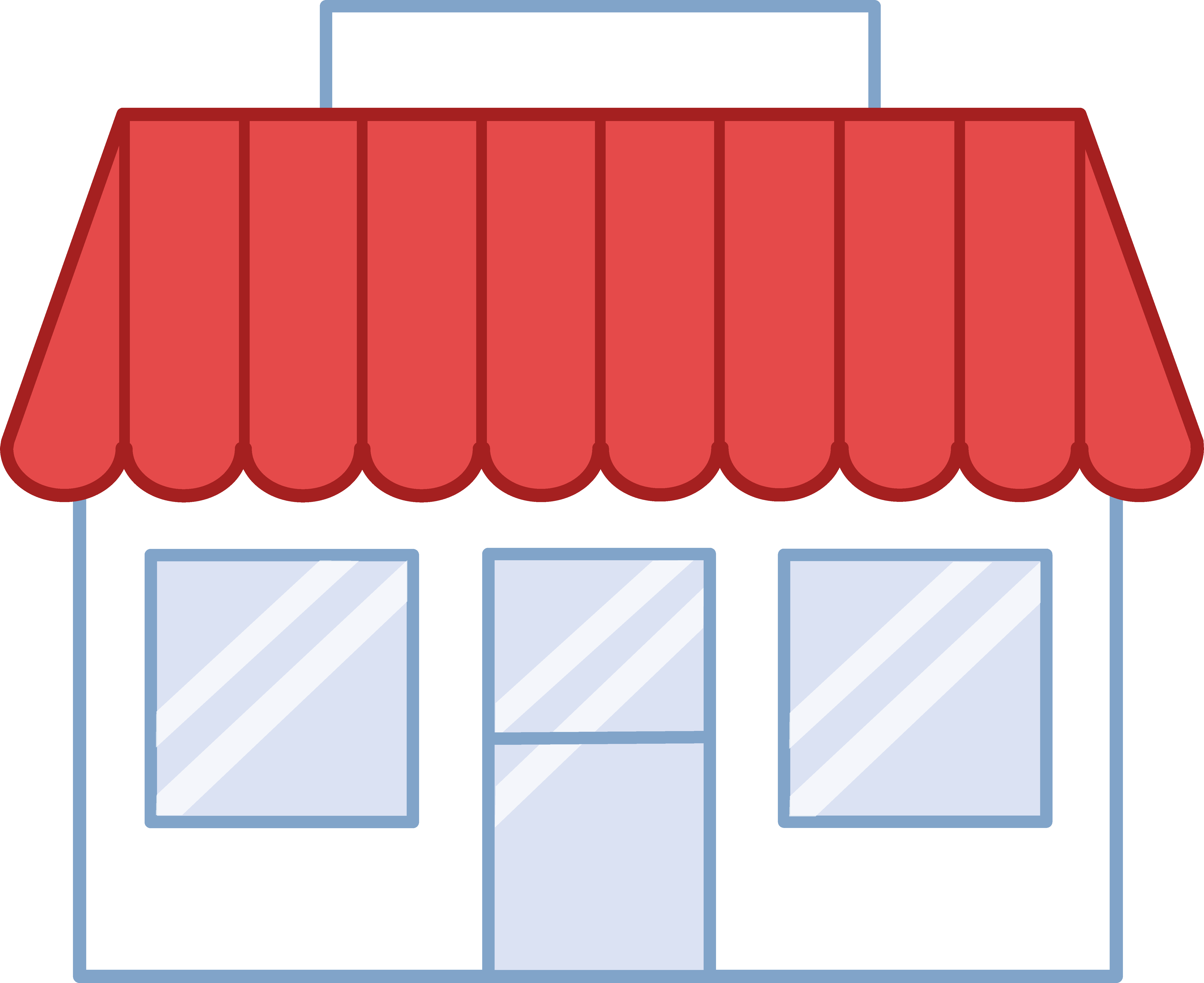 Store Building Clip Art