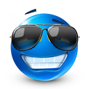 Sunglasses Smiley Emoticon