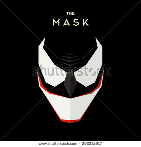 Superhero Mask Vector Superhero Mask Vector