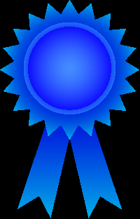 Blue Ribbon Award Clip Art Free