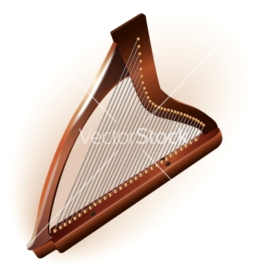 Traditional Irish Harp