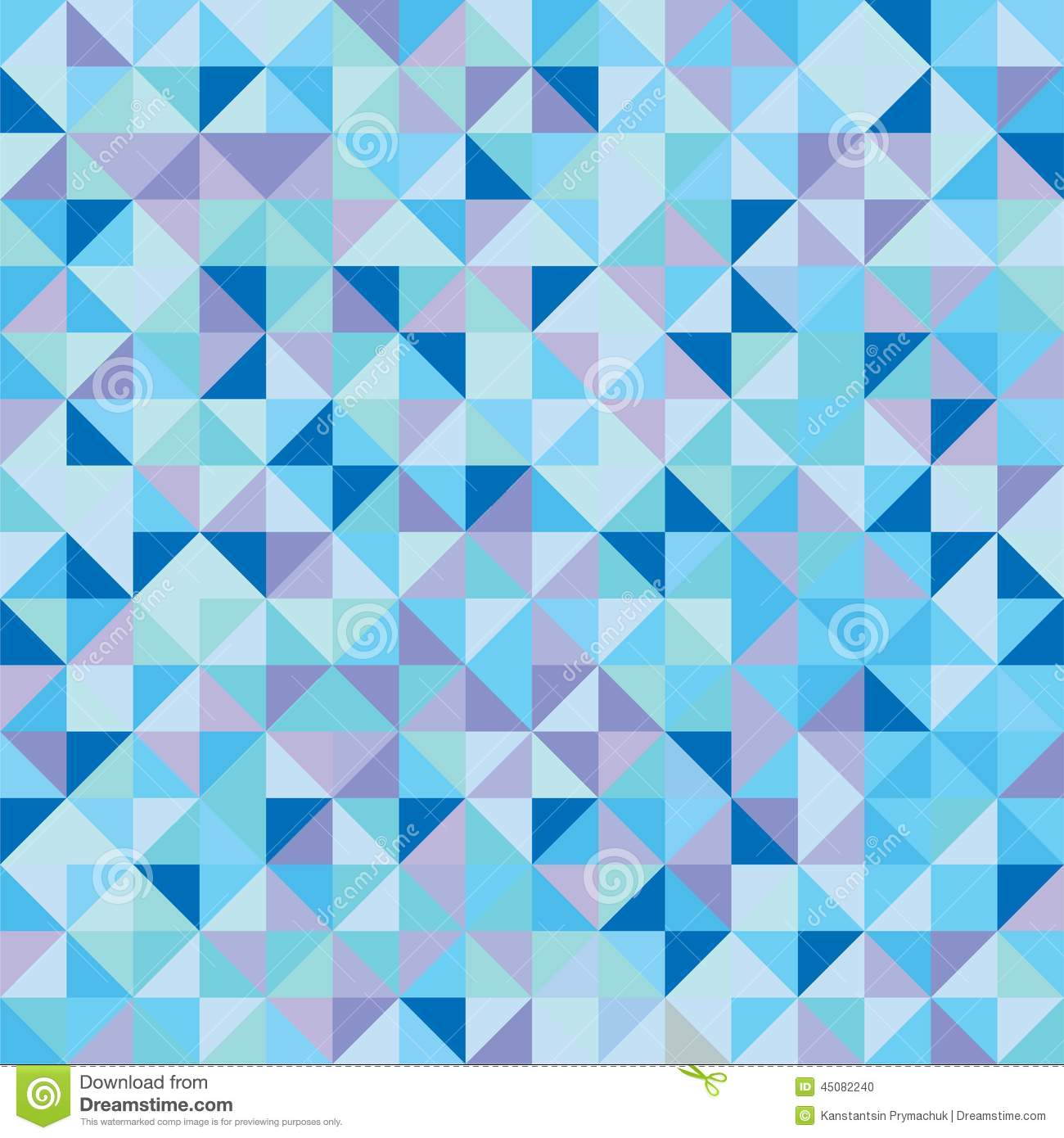 Triangle Geometric Pattern Vector