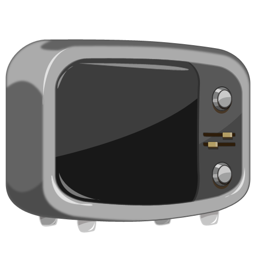 TV Cartoon Icon TV Cartoon Icon